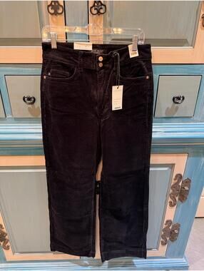 Judy Blue Black Corduroy Pants Size 7/28
